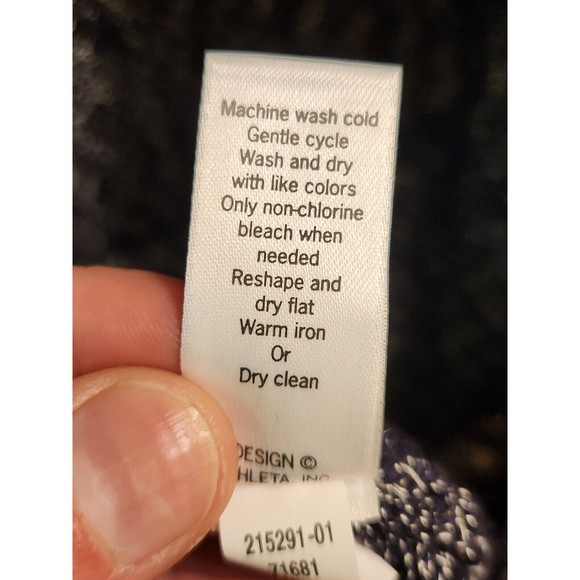 Athleta Womens Black/white/gray Weekend Wrap Cardigan Sweater XXS - Picture 5 of 6